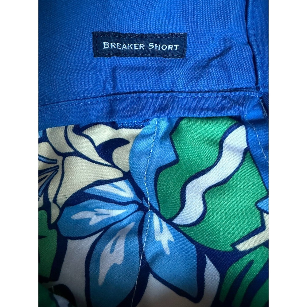 Vineyard Vines Breaker Shorts 28 Blue Embroidered Whale Chino Golf Preppy Men's - Picture 9 of 10